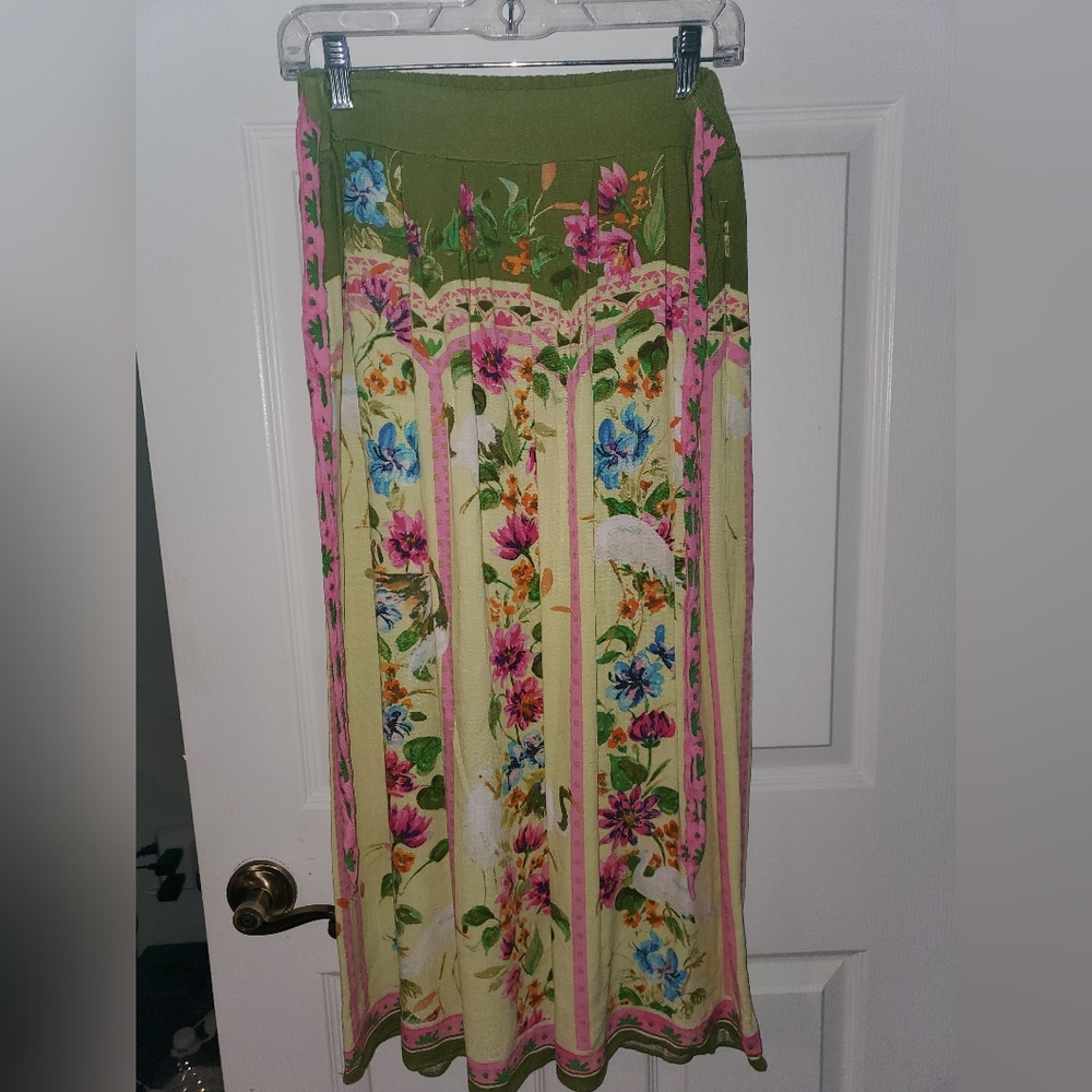 Rose + Olive Resort Maxi Skirt